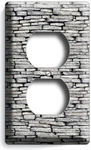 Limestone Rock Brick Wall Outlet Plate Kitchen Dining Living Room Hd Decor. Fixed Price $15.29.