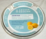 New Anchor Hocking 9 Pie Plate Pan Tough Glass Microwave, Oven, Freezer Safe. Fixed Price $9.00.
