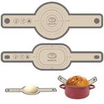 Silicone Bread Sling Oval And Round, 2 Pcs Nonstick Reusable Baking. Fixed Price $15.56.