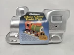Vintage Wilton Choo Train Cake Pan 3D Aluminum Silver Baking Mold 2105-2861. Fixed Price $24.99.