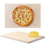 Vevor Pizza Stone 20 X 14 Rectangular Baking For Oven & Bbq Grilling. Fixed Price $35.90.