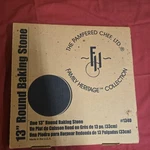 Pampered Chef Round Baking Stone 13" Medium 1340. Fixed Price $60.00.