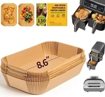 130PCS Air Fryer - Disposable Rectangle Liners, Thick Parchment Paper .... Fixed Price $27.85.