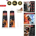 Heat Resistant Sealant For Oven Microwave Waterproof Flexible Silicone 2PCS. Fixed Price $23.71.