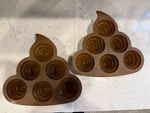 2 Rosanna Pansino Wilton Poop Emoji Cake Silicone Mold Brown Muffin Treat. Fixed Price $32.00.