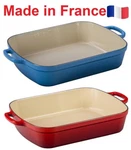 Creuset 7 Qt Enameled Cast Iron Signature Roaster Cherry Red Blueberry. Fixed Price $279.98.