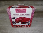 Sunbeam FPSBFCM40 Fortune Cookie Maker W/ Instructions - New Open Box. Fixed Price $44.95.