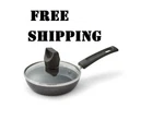 4.5 Inch Black T-fal Easy Care Nonstick Cookware, Covered One Egg Wonder Fry Pan. Fixed Price $8.92.
