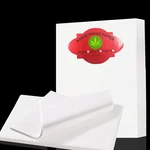 Heating Press Paper Cut Parchment, Slick Silicone Coating 100 Sheet 8X12. Fixed Price $28.25.