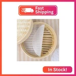 Ladaypoa 10PCS 12 Inch Reusable Round Silicone Steamer Liners Non-stick. Fixed Price $18.31.