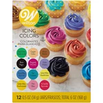 Wilton Edible Gel Food Coloring Set For Cake Decorating & Baking Variety Pack. Fixed Price $23.57.