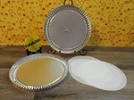 Pampered Chef Nwot Set Of 2: 10 Tart Quiche Pan Solid Base + 4 Parchment Sheets. Fixed Price $12.99.