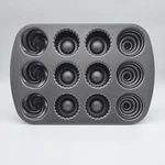 Nordic Ware Filled Cupcake Pan 3-CUP Pro Cast Mold. Fixed Price $12.95.