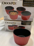 Crock Pot 4" Denhoff Non-stick Stoneware Ramekins. Fixed Price $20.00.