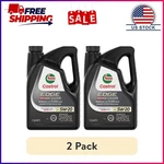 (2 Pack) Castrol Edge High Mileage 5W-20 Advanced Full Synthetic Motor Oil, Qu. Fixed Price $45.99.