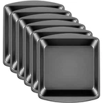 6 Pack 9 X Inch Square Cake Pan Bulk Nonstick Stainless Steel Baking Oven P.... Fixed Price $56.70.