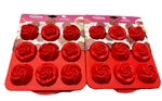 2 Pans- Trudeau Structure Silicone Cake With Red Rose. Fixed Price $17.95.