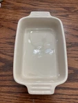 Creuset Small Rectangle Casserole Baking Dish Flame Orange 5X7 New. Fixed Price $25.00.