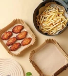 New Air Fryer Disposable Paper Non-stick Baking Oil-proof Liners Square. Fixed Price $50.00.