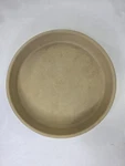 Pampered Chef Family Heritage Stoneware 11 Round Deep Dish Baker Tan Beige K100. Fixed Price $20.00.