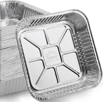 8X8 Foil Pans 55 Pack - Inch Square Disposable Aluminum Baking. Fixed Price $48.99.
