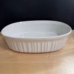 Corningware French White Stoneware 1/2 Qt Baker Dish. Fixed Price $11.97.