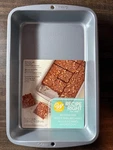 Wilton Recipe Right Non-stick In Biscuit Brownie Pan, 11" X 7" 1-1/2" New. Fixed Price $20.00.