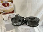 Norpro 5" Mini Nonstick Carbon Steel Springform Cake Pan Set + Tube Of 2 New. Fixed Price $12.00.