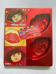 Vtg Dora Explorer Mini Treat Pan Wilton 4 Figures Crispy Brownies Gelatin. Fixed Price $6.49.