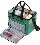 Teamoy Knitting Bag, Yarn Tote Organizer With Inner Divider Large, Green. Fixed Price $40.00.