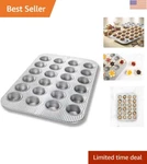 Professional-grade Aluminized Steel Cupcake Pan With Quick Release Coating. Fixed Price $49.58.