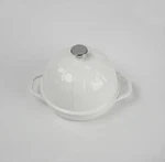 Cast Iron Bread Cloche Dia. 7.8INCH/20CM 0.95QT Sourdough Baking Pan Enameled. Fixed Price $45.99.