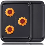 Small Cookie Sheet, Baking Trays, Nonstick Carbon Steel Pan, Bakeware .... Fixed Price $17.75.
