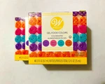 Wilton Gel Food Colors 4PK Total 1.2OZ (35ML) Purple Magneta Teal Orange. Fixed Price $9.99.
