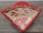 Temptations Old World Triangle Ramekin 6 Oz. Red KFI-XNG-791170. Fixed Price $16.87.