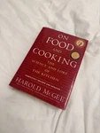 On Food And Cooking : By Harold Mcgee (2004, Hardcover). Fixed Price $14.25.