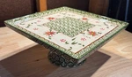 Temptations Old World Poinsettia Serving Stand Base Only PPP-SQ-791171. Fixed Price $29.99.