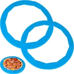 2 Pack Adjustable Pie Crust Shield Silicone Protectors - Bake. Fixed Price $20.05.