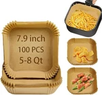 Air Fryer Liners Disposable Compatible With Cosori 6 Qt 100 Pcs Unblea. Fixed Price $18.36.