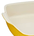 Emile Henry Lasagna Casserole Baking Dish Large 14 X11 Yellow/white 96.36 Rare. Fixed Price $59.00.