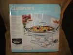 New Cuisinart 7BSR-28 11-INCH Round Buffet Server On Sale. Fixed Price $34.99.