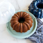 Nordic Ware Translucent Bundt Cake Keeper + Pan. Fixed Price $37.71.