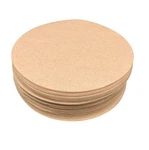 Natural Parchment Paper Round 500 Pack (4"). Fixed Price $16.83.