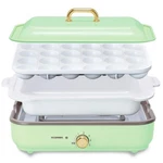 Iris Ohyama 2WAY Hot Plate Takoyaki Maker Deep Pot Smoky Green 50/60HZ AC100V. Fixed Price $131.99.