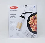New Oxo Softworks 20 Piece Cookie Set (press, Case, & 18 Disks) - B45. Fixed Price $17.00.