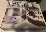 Progressive Set Of 3 Springform Cake Pans Sizes 8 9 & 10 W/original Box. Fixed Price $20.00.