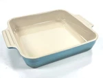Le Creuset Stoneware Classic Square Baking Dish 23CM / 9" Color Caribbean. Fixed Price $52.00.