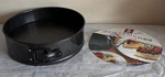 Bakers Advantage Roshco Non-stick Steel Springform Pan 10.5" Diameter X 3". Fixed Price $5.00.