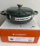 Enameled Cast Iron French Oven, 1/2-QT. In Artichaut By: Creuset. Fixed Price $95.00.