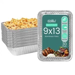 Aluminum Foil Pans 9X13 (30 Pack) - Disposable Baking With High.... Fixed Price $43.00.